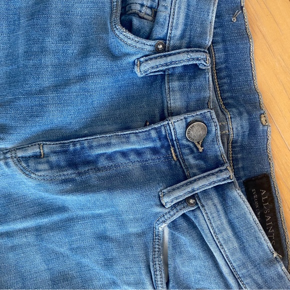 All Saints Eve Lux Skinny Jeans size 28 - Picture 5 of 6